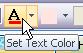 Set text Color Toolbar button